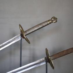 Paire d'&eacute;p&eacute;e de duel - France, 19&egrave;me si&egrave;cle