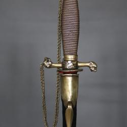 Dague Fran&ccedil;aise - France, P&eacute;riode r&eacute;volution ou premier Empire (fin 18&egrave;me d&eacute;but 19&egrave;me si&egrave;cle)