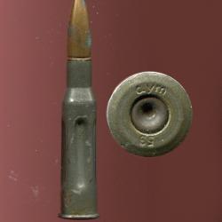 7.62 x 54 R Monsin Nagant - inerte manipulation - Production CZ  - marquage : aym 53