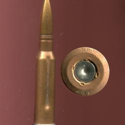 7.62 x 54 R Monsin Nagant - inerte manipulation - Production CZ  - marquage : bxn 85