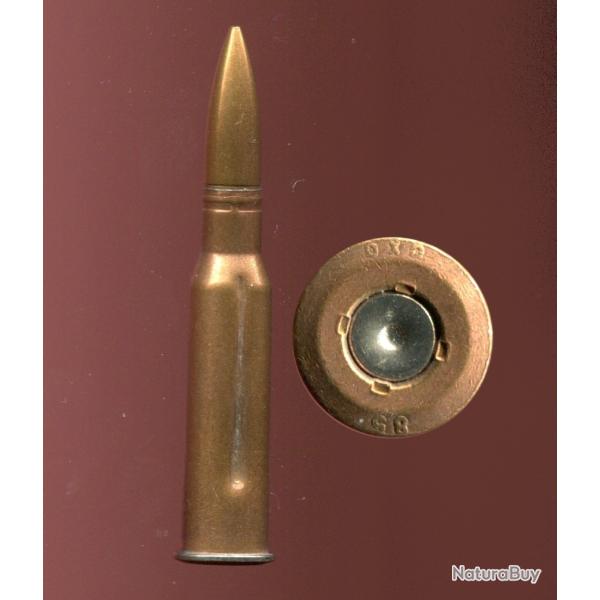 7.62 x 54 R Monsin Nagant - inerte manipulation - Production CZ  - marquage : bxn 85