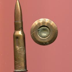 7.62 x 54 R Monsin Nagant - inerte manipulation - Production URSS - marquage : 188 70