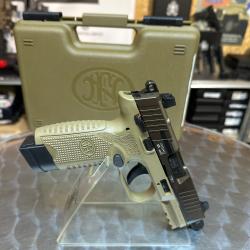 Pistolet FN502 FDE cal 22 lr