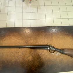Fusil a chien calibre 12