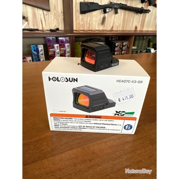 Point rouge Holosun 407c