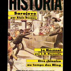 historia 481 , sarajevo, fin des girondins, de gaulle - monnerville, histoire de l'habitation