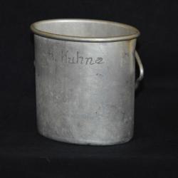 QUART ALLEMAND Mle 1893 NOMINATIF-GUERRE 1914/1918-GERMAN CANTEEN CUP 1&deg;WW