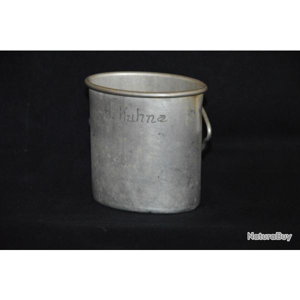 QUART ALLEMAND Mle 1893 NOMINATIF-GUERRE 1914/1918-GERMAN CANTEEN CUP 1�WW