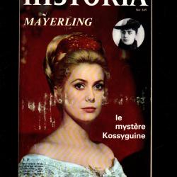 historia 265, derni&egrave;re mission du scharnhorst, charles VI, yalta, mayerling, amazones de charette,