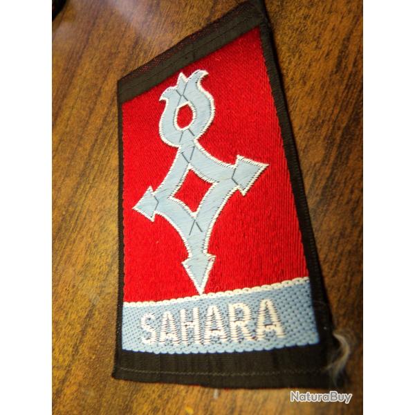Sahara insigne pte lettres non mont� Alg�rie Tunisie m�hariste l�gion cavalerie dromadaire 19501967