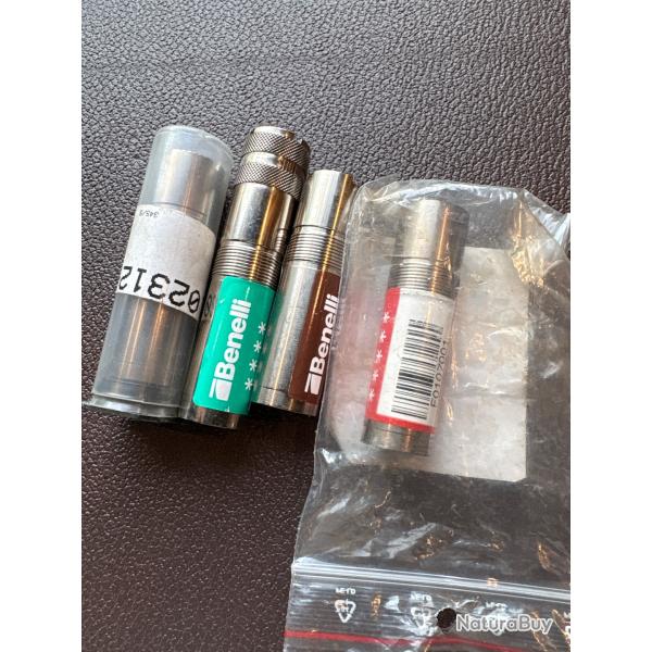 Lot chokes rallonges Benelli