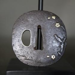 Garde de sabre Japonais dite tsuba - Japon, &eacute;poque Edo
