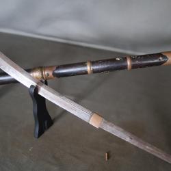 Lance Japonaise dite naginata - Japon, 19&egrave;me si&egrave;cle