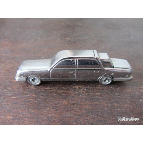 Briquet de table voiture chrom�e 1990