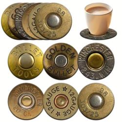 Lot de 6 Sous de Verre Munition