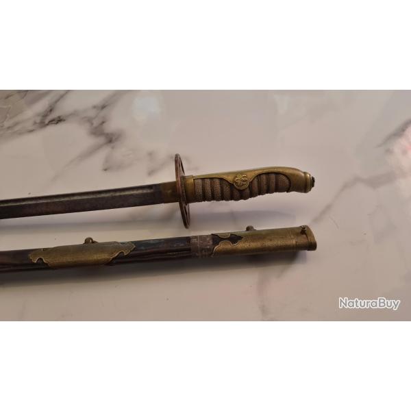 Ancien sabre japonais d'�poque meijis vers 1880