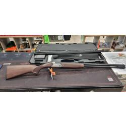 Fusil superpos&eacute; Huglu cal 28/76 can 71 cm ci