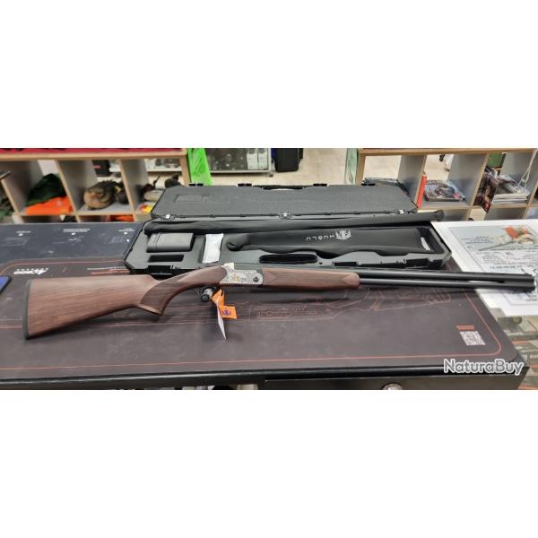 Fusil superpos� Huglu cal 28/76 can 71 cm ci