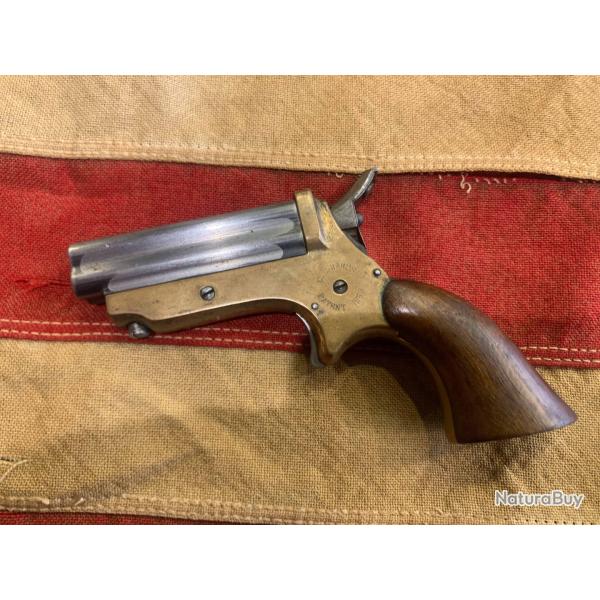 Pistolet Sharps Derringer (ou Sharps pepperbox) calibre 22