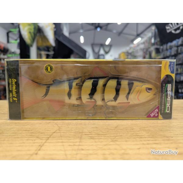 Swimbait SPRO BBZ1 8" UV GOLD PERCH