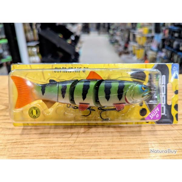 Swimbait SPRO BBZ1 6" UV Green Perch