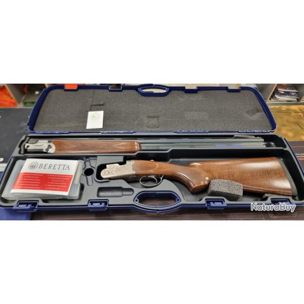 Fusil superpos� Beretta Silver pigeon 1 cal 12/76 can 71 cm