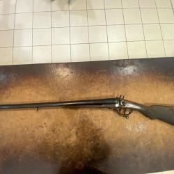 Fusil a chien calibre 16
