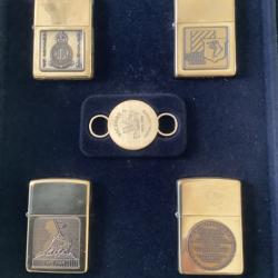 Lot de briquets Zippo comm&eacute;moration ww2