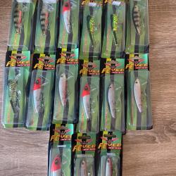 Lot de 15 leurres dur Milo lot 17