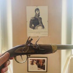 Pistolet d'ar&ccedil;on mod&egrave;le 1822