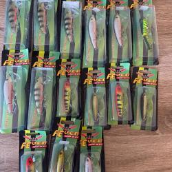 Lot de 15 leurres dur Milo lot 19