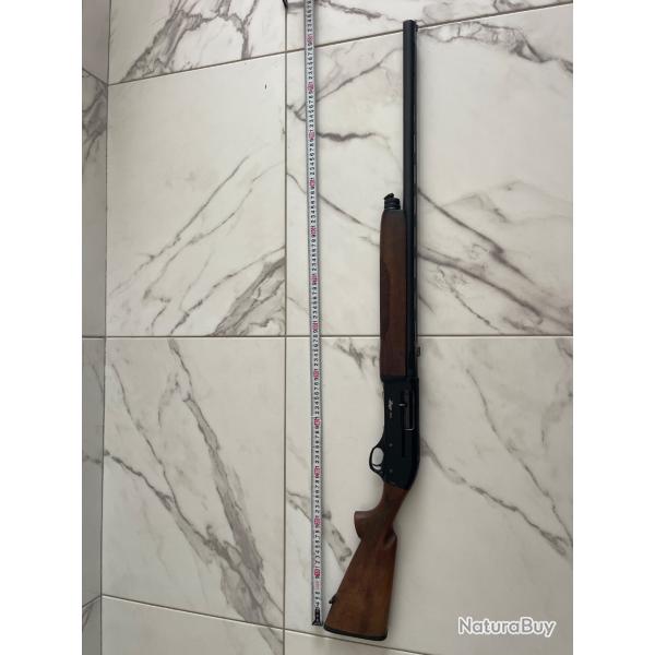 Fusil semi automatique, luger, calibre 12 76