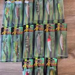 Lot de 15 leurres dur Milo lot 21