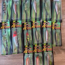 Lot de 15 leurres dur Milo lot 22