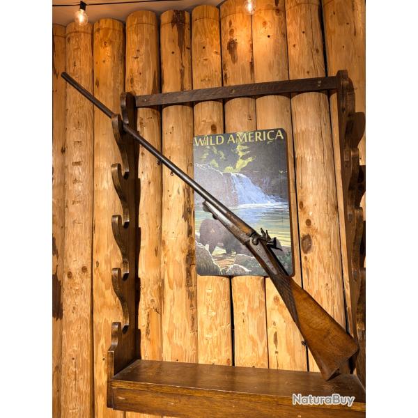 ENCHERES 1� - FUSIL A BROCHE STEPHANOIS - CALIBRE 16 - A RESTAURER
