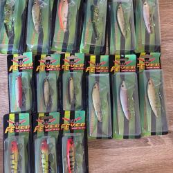 Lot de 15 leurres dur Milo lot 24