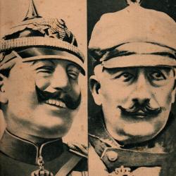 lot de 9  revues le miroir 1915-16-17, 3 j'ai vu 1917-16 , la guerre du droit 1914, 44 gravures mari