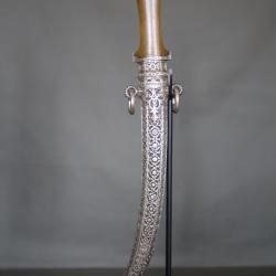 Dague (poignard) Marocaine Dite Koumya, Argent Et Corne Blonde - Maroc, fin 19&egrave;me d&eacute;but 20&egrave;me si&egrave;cle