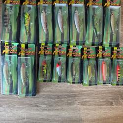 Lot de 15 leurres dur Milo lot 26