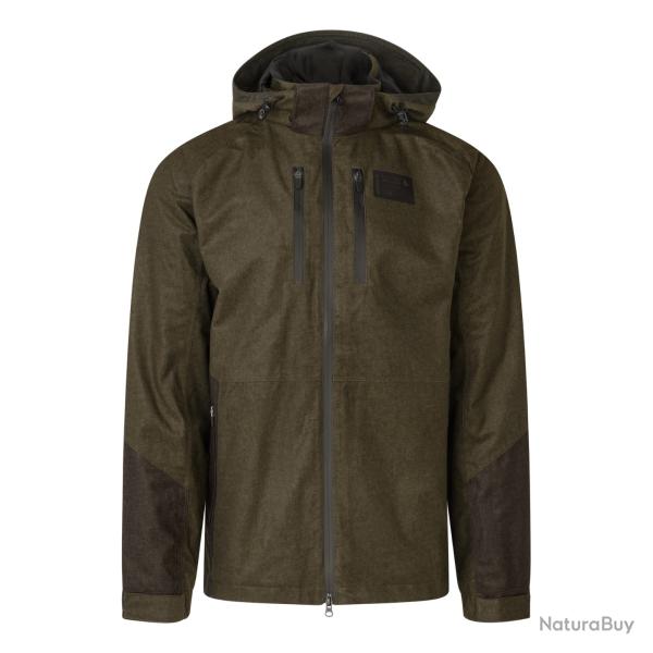 VESTE IMPERMEABLE SEELAND QUEST PINE GREEN MELANGE TAILLE 48 NEUVE