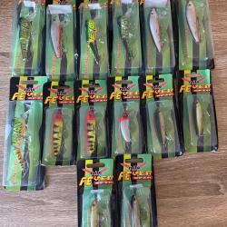 Lot de 15 leurres dur Milo lot 27