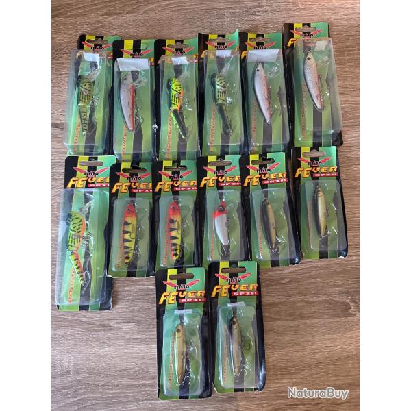Lot de 15 leurres dur Milo lot 27