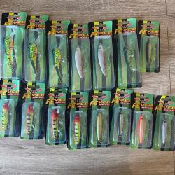 Lot de 15 leurres dur Milo lot 28