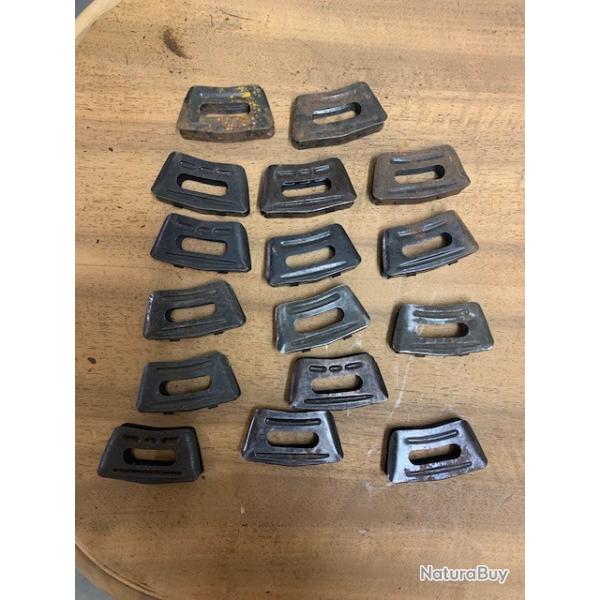 lot de 16 clips 5 coups pour berthier