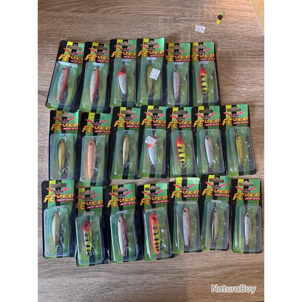 Lot de 20 leurres dur Milo lot 31