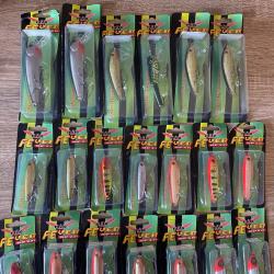 Lot de 20 leurres dur Milo lot 32