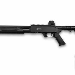 Pack complet - Fusil &agrave; pompe de d&eacute;fense SG68 PATRIOT 2&times;12g CO2 - 16P cal. .68 - 19 joules - GUNSMITH