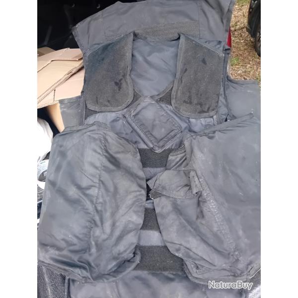 GILET PARE BALLES PORTE PLAQUES TAILLE XL