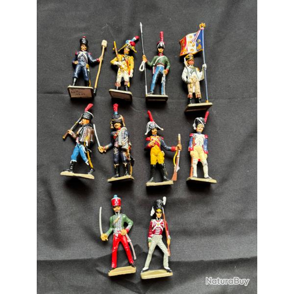 Lot de figurines soldats de plomb - Napol�on 1er Empire