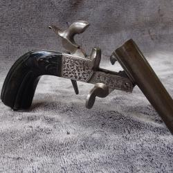 Pistolet grav&eacute; de venerie cal 12 mm
